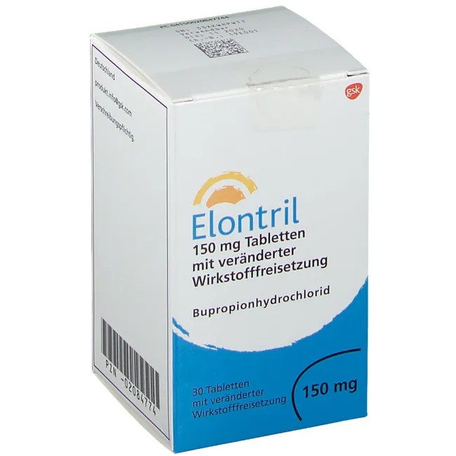 Elontril 150mg 30 modified-release tabs